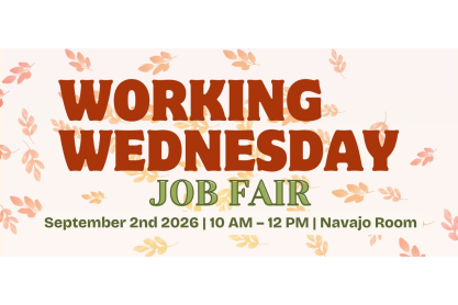 Fall 2026 Working Wednesday Job Fair