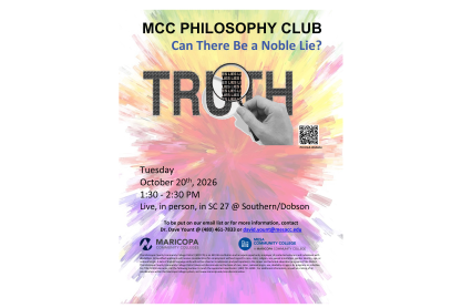 Philosophy Club Meeting: Can There Be a Noble Lie?