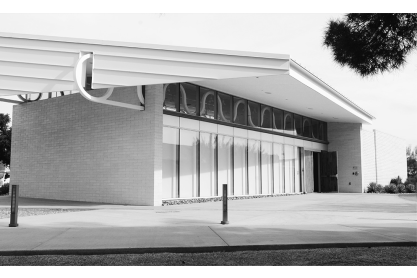 Photo of the Art Gallery building exterior.