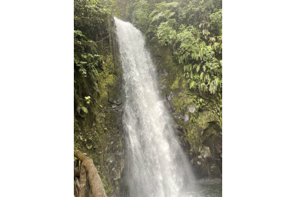 Costa Rican waterfall
