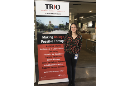 TRIO beneficiary and MCC alumna Diana Jerez