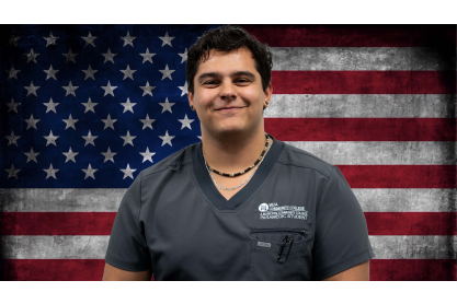 Gabe Gamboa, MCC Paramedicine Top Gun award recipient 2024