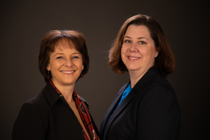 Nora Reyes and Carmen Newland