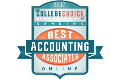 College Choice - Best Accounting Associates Online badge