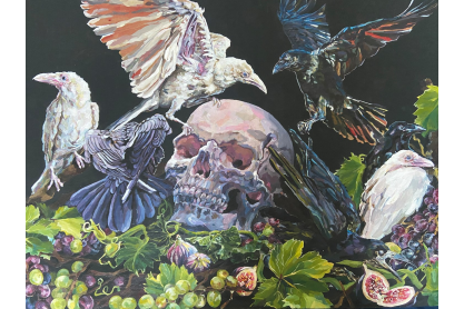 Artwork named Purgatory by Noura Ibrahim. 