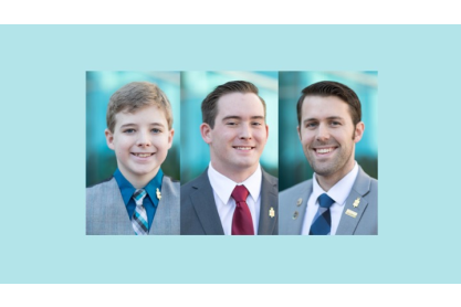 Three MCC PTK students who received national awards