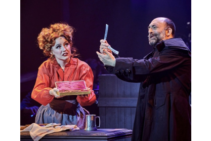 A performance of Sweeney Todd.