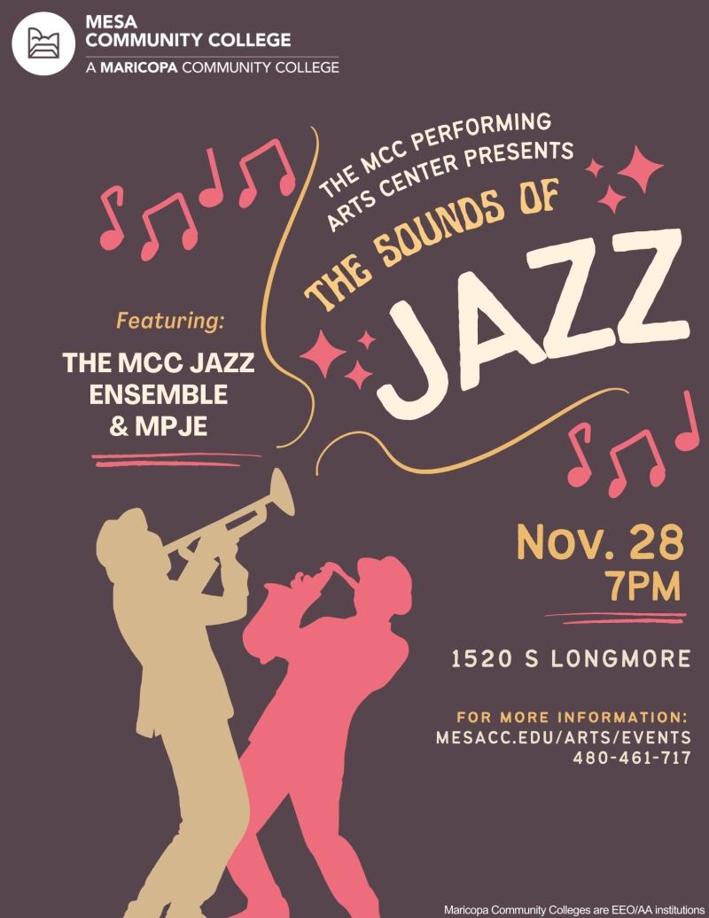 MPJE & MCC Jazz Ensemble Concert