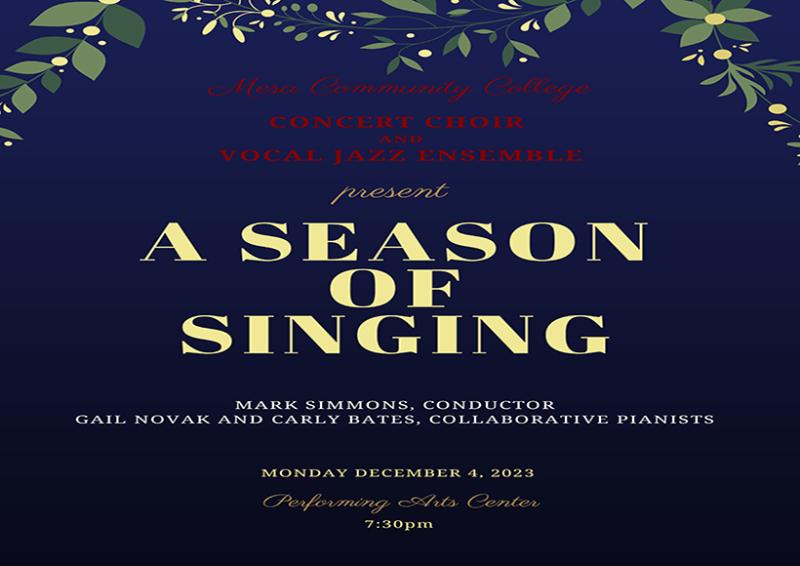 MCC Choir & Vocal Jazz Concert