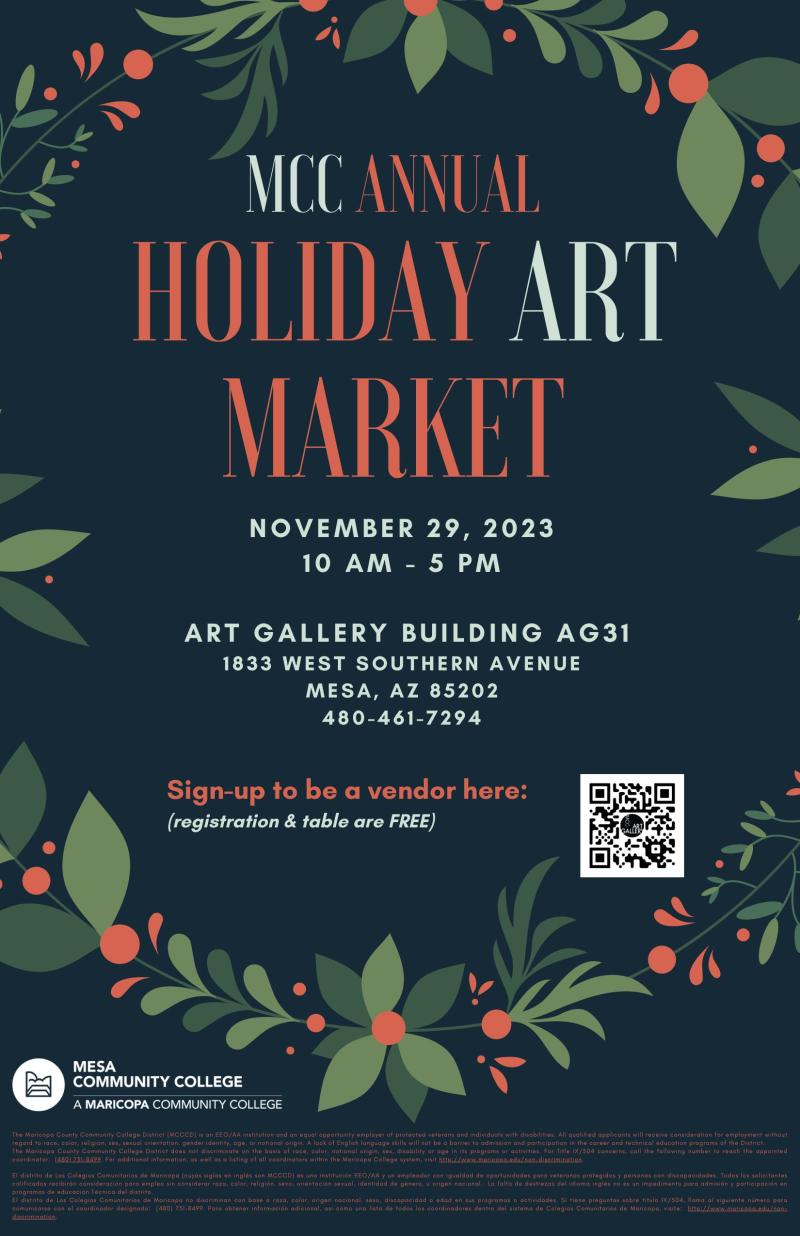 2023 Annual  Holiday Art Market