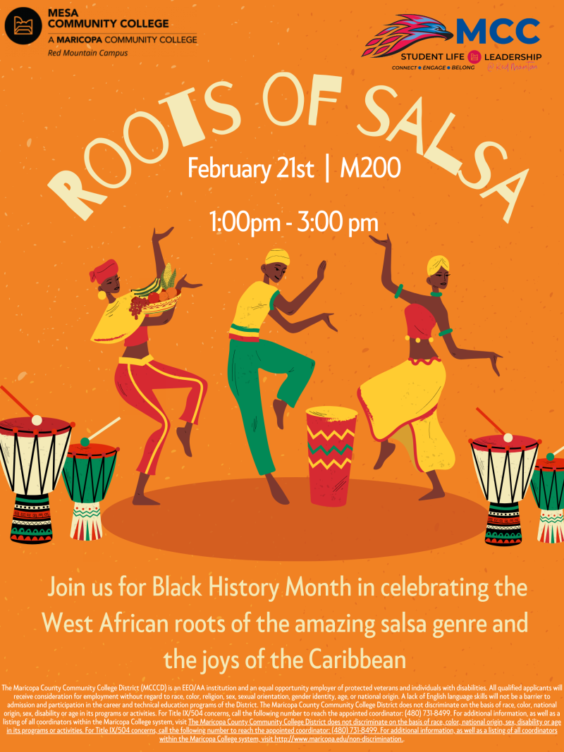 Roots of Salsa: A Black History Month Presentation