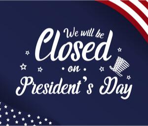 College Closed for Presidents' Day
