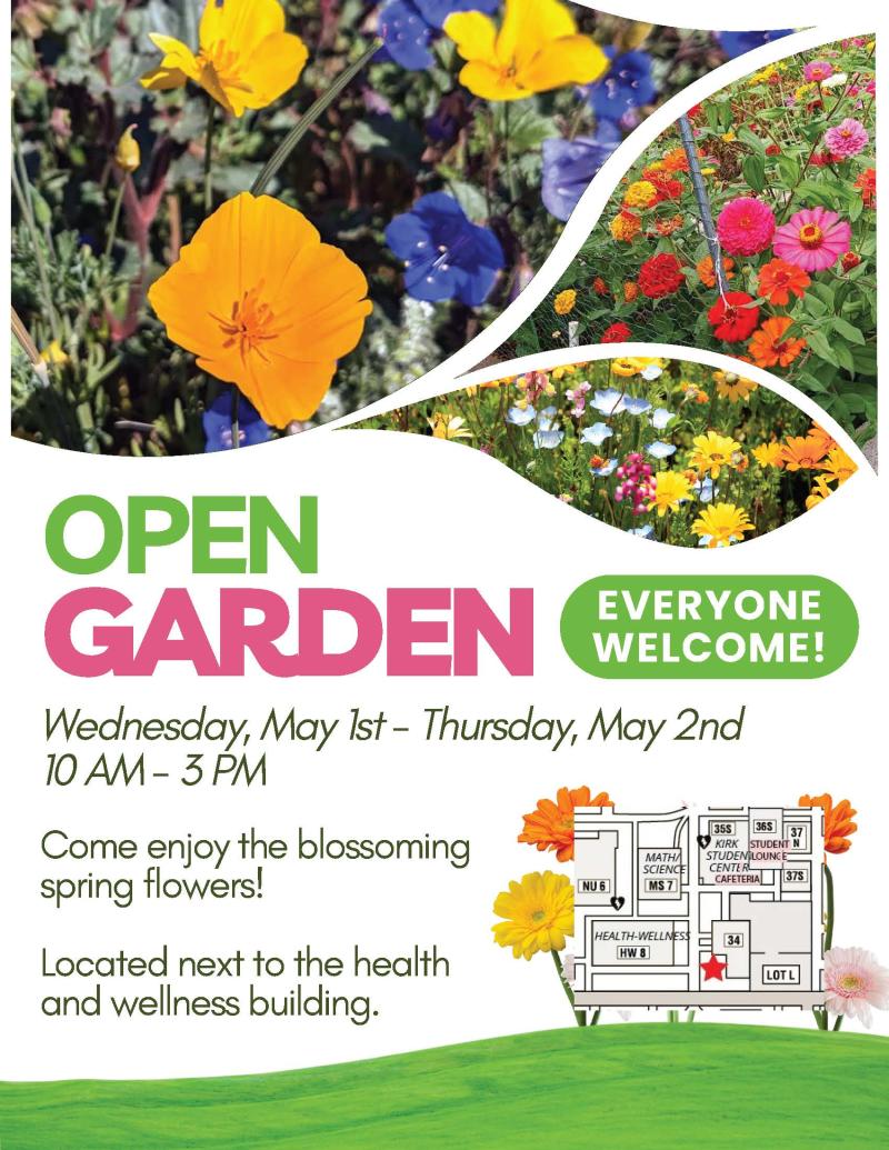 Open Garden - May 1st & 2nd