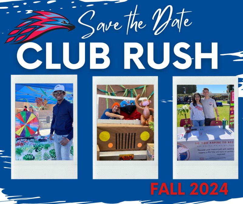 Save the Date - Club Rush - Fall 2024