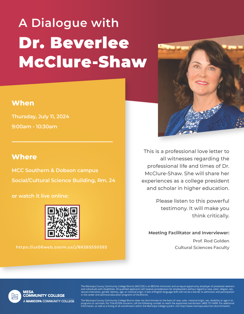 A Dialogue with Beverlee McClure Shaw