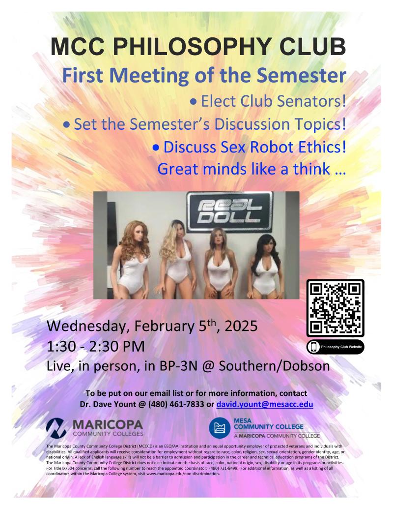 Philosophy Club First Meeting 2025