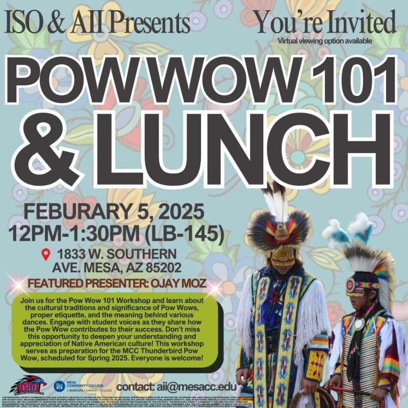 Pow Wow 101 Workshop: Unveiling Traditions, Stories, and Meaning"
