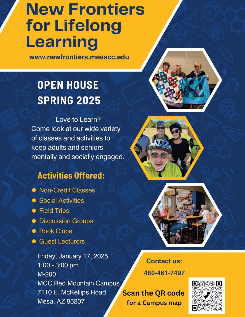 New Frontiers Open House