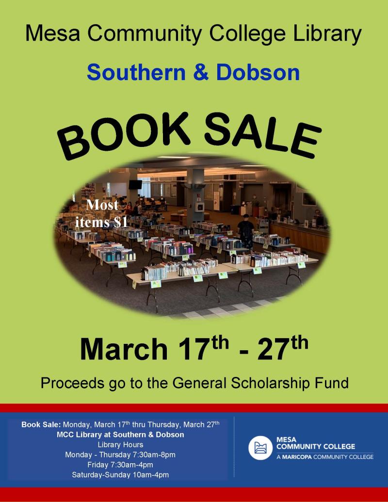 MCC Library Book Sale at Southern & Dobson