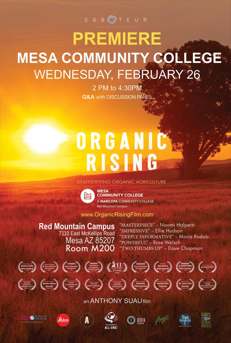 Organic Rising Movie - Hosted by the Life Science Dept