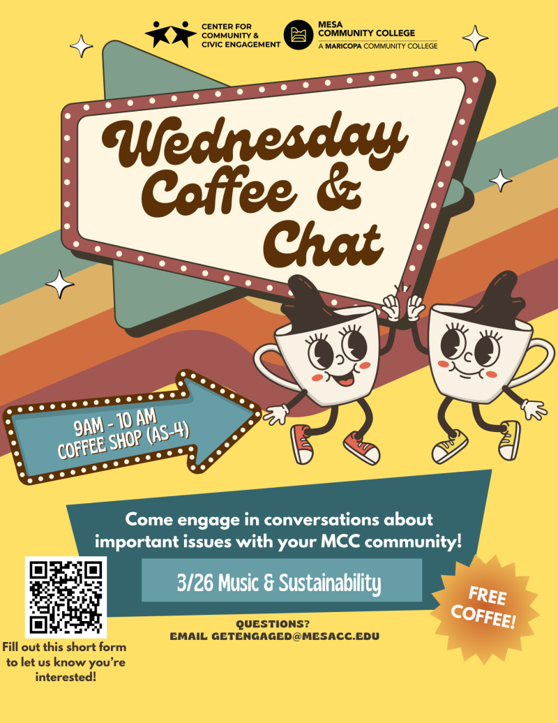 Wednesday Coffee & Chat (3/26)