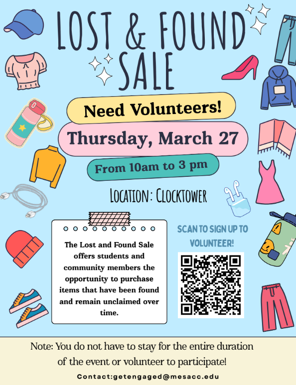 Lost and Found Sale!