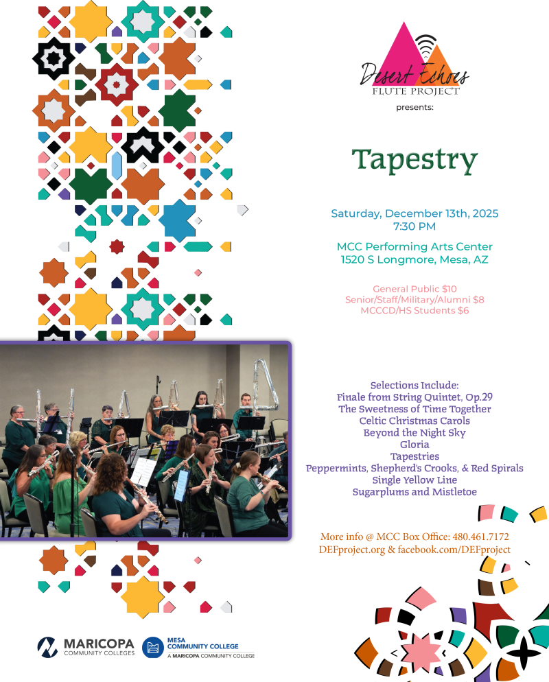 Desert Echoes Flute Project Concert