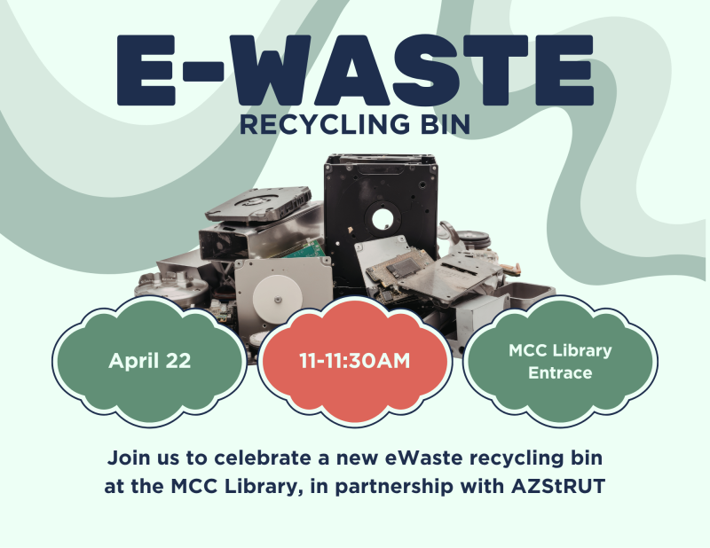 eWaste Recycling Bin @ the Library