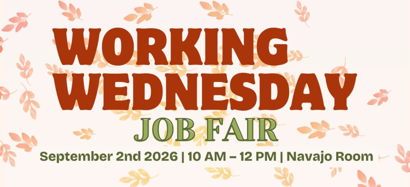Fall 2026 Working Wednesday Job Fair