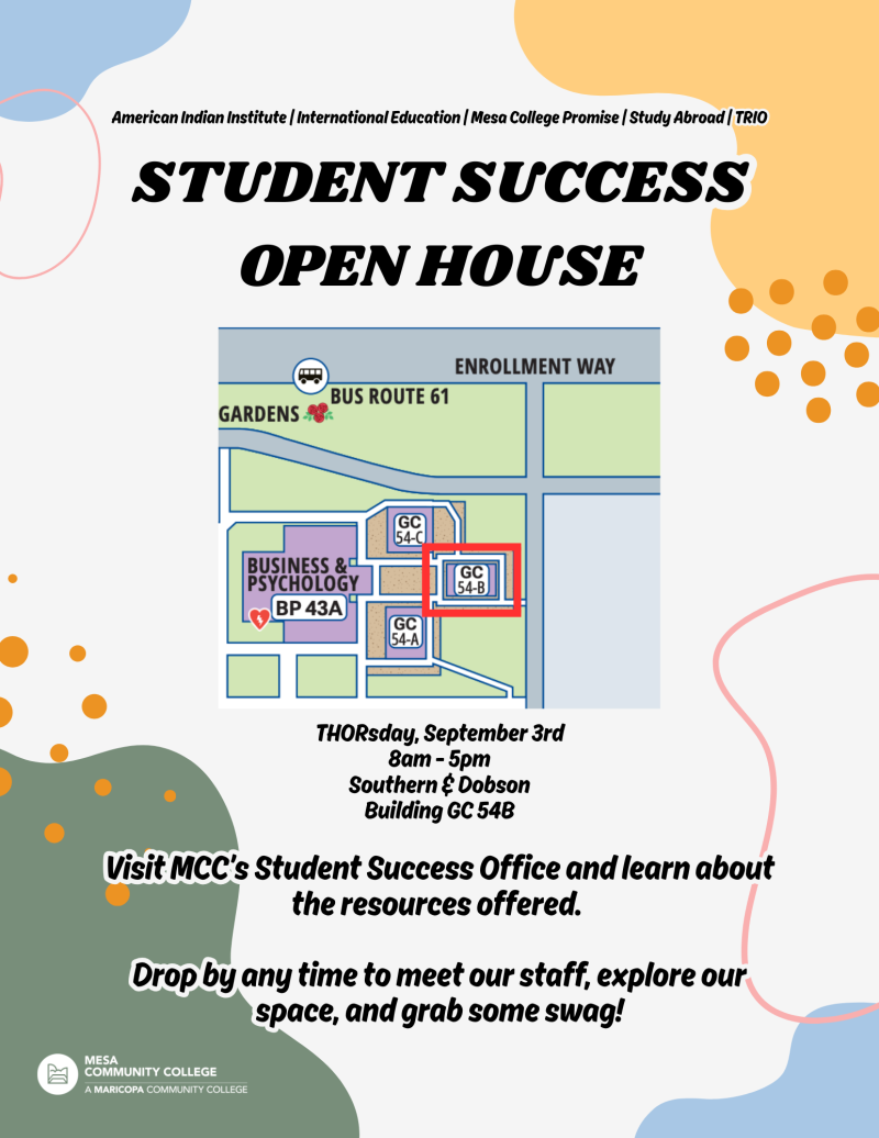 Student Success Open House