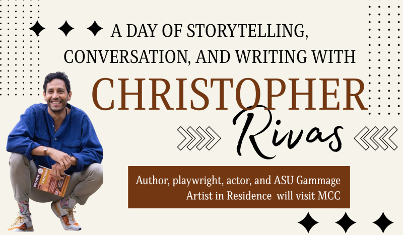 A day of storytelling, conversation, and writing with Christopher Rivas