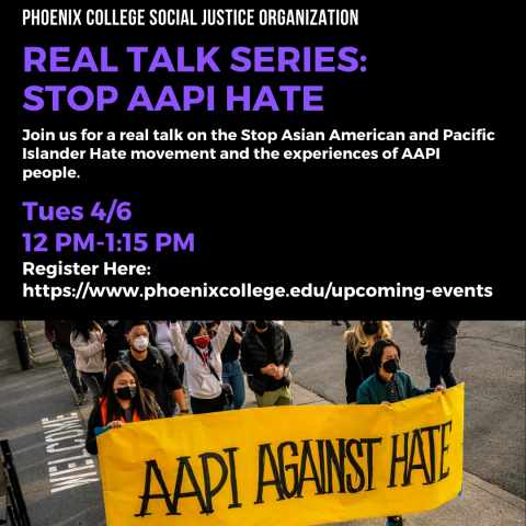 Real Talk Series: Stop AAPI Hate