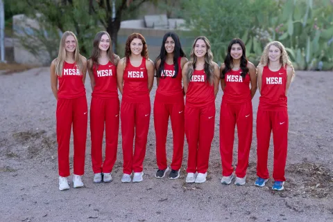 MCC's Women’s Cross Country Team