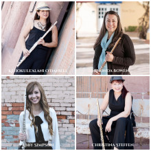 2021 Flute Professional Clinicians - Kehokule'alani O'Daniell, Rhonda Bowen, Abby Simpson, Christina Steffen