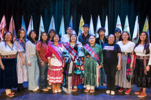 Miss Native MCC 2025 participants and honored guests. 
