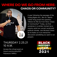 Where do we go from here: Chaos or Community?