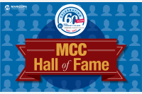 MCC 60th logo with Hall of Fame banner