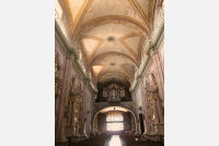 Ornate architecture in a church
