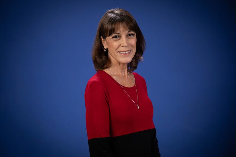 Headshot of Christine Beckman.