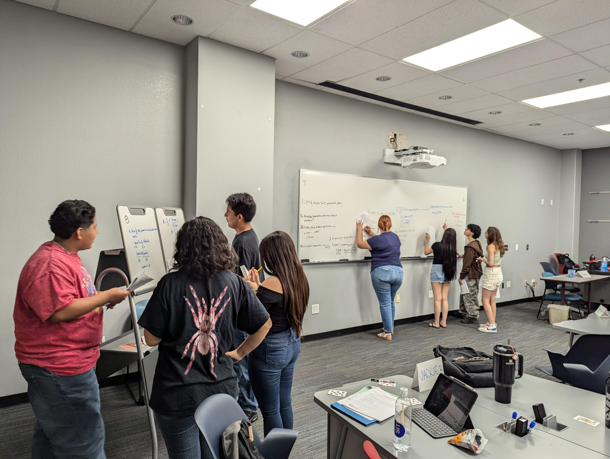 Students participating during a boot camp
