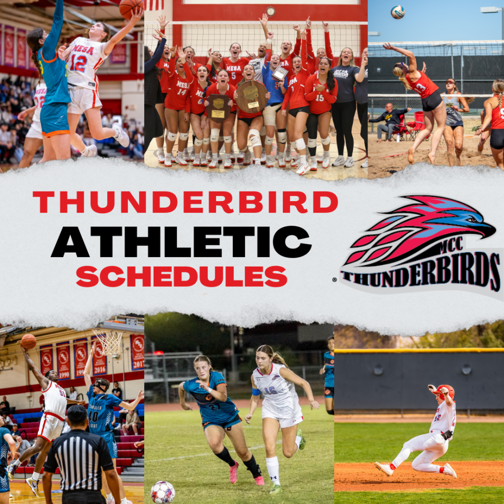 Thunderbird Athletic Schedules