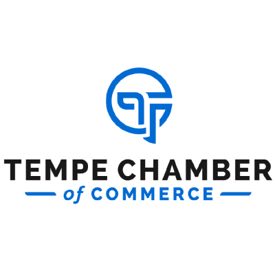 Tempe Chamber of Commerce logo.