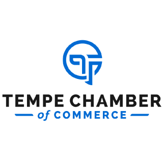 Tempe Chamber of Commerce logo.