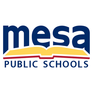 Mesa Public Schools logo.